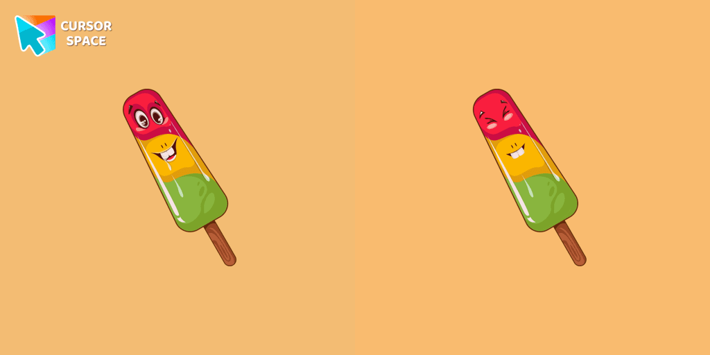 Funny Ice Cream cursor cursor pack